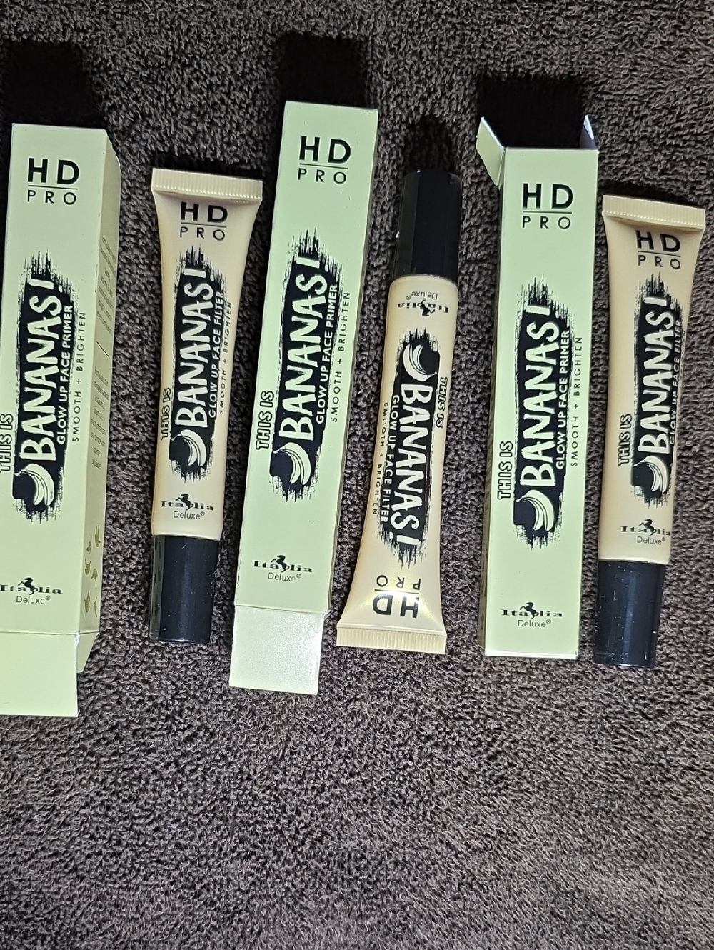 HD Pro Bananas Color Correcting Face Primer - 3 Item Lot